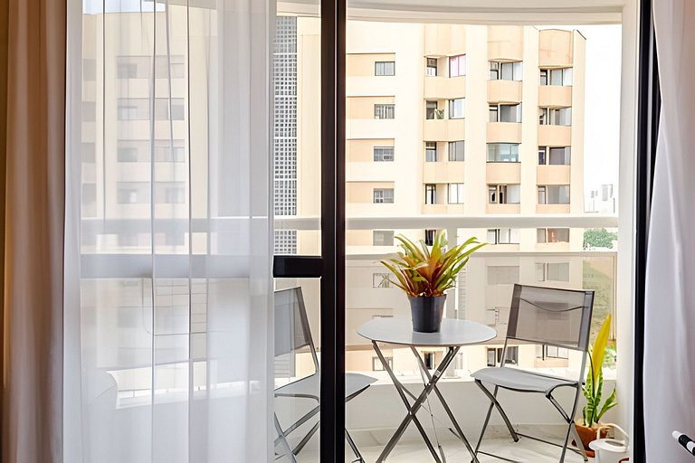 Flat em Moema - Limpeza Diária & Estacionamento