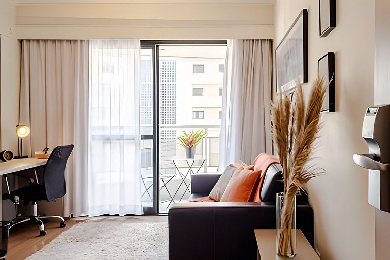 Flat em Moema - Limpeza Diária & Estacionamento