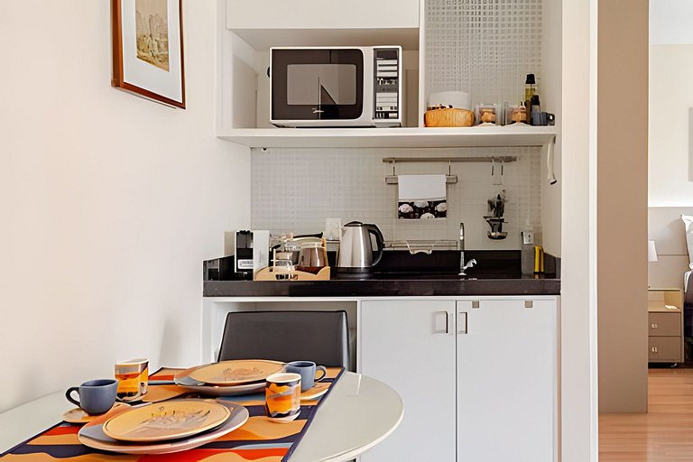 Flat em Moema - Limpeza Diária & Estacionamento