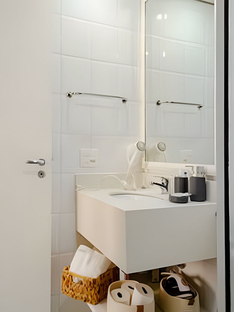 Flat em Moema - Limpeza Diária & Estacionamento