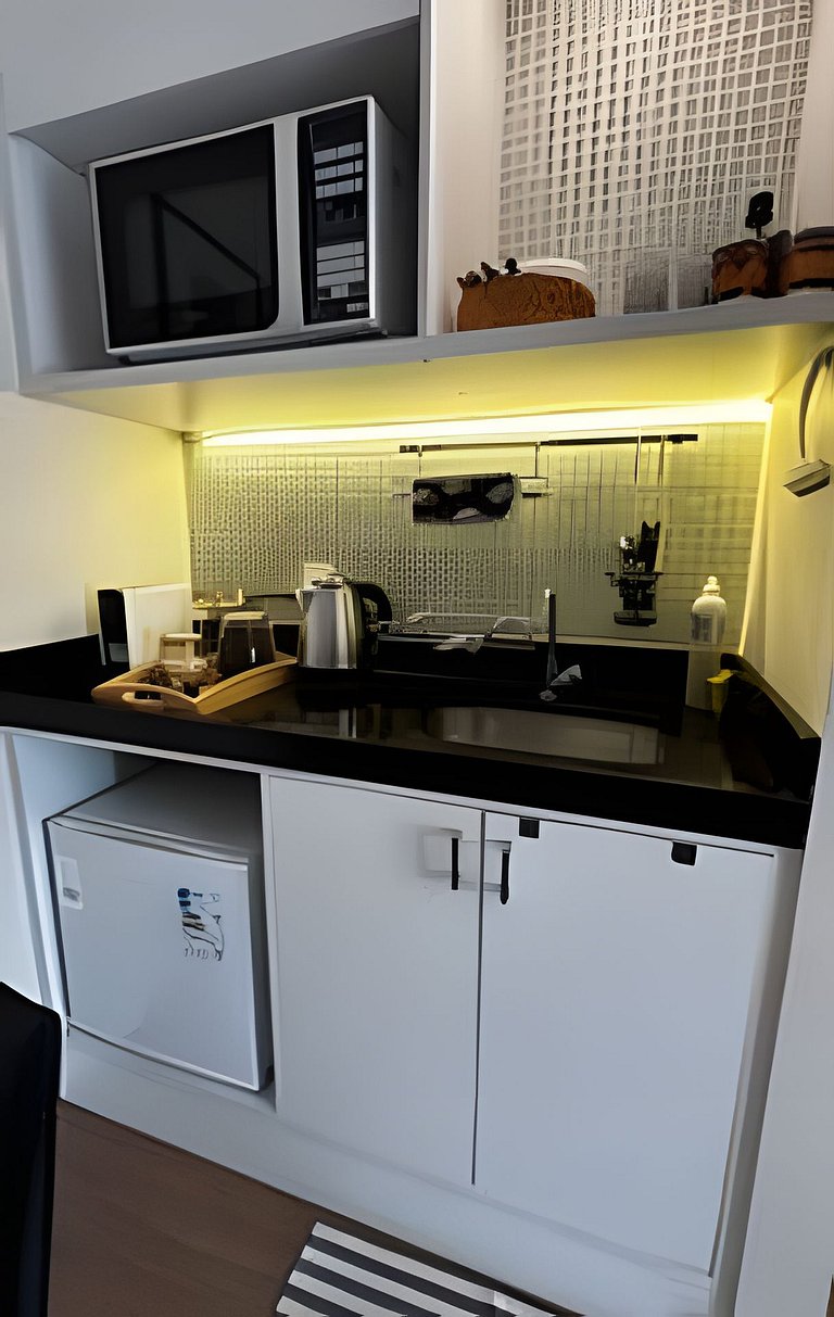 Flat em Moema - Limpeza Diária & Estacionamento