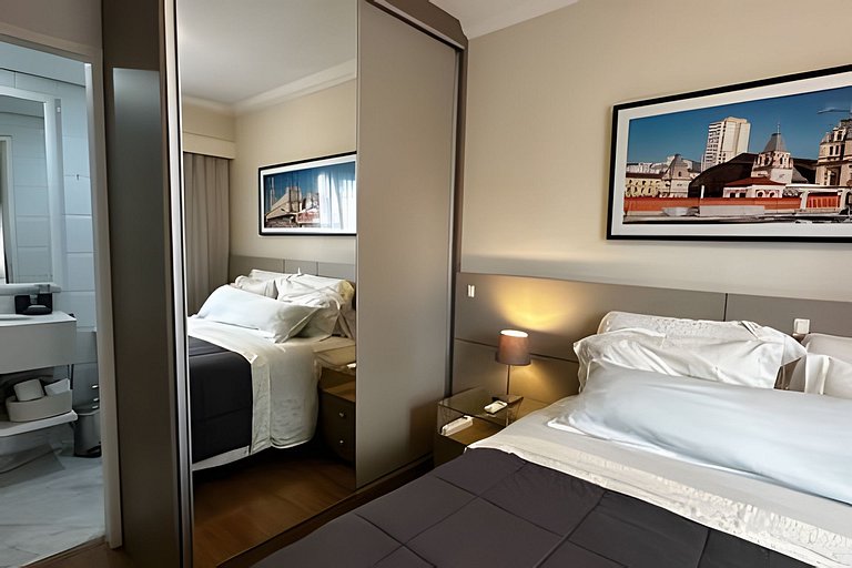 Flat em Moema - Limpeza Diária & Estacionamento