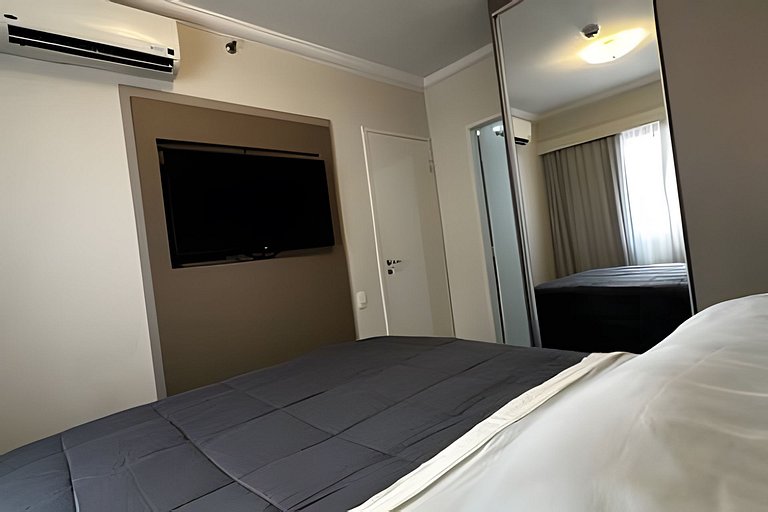 Flat em Moema - Limpeza Diária & Estacionamento