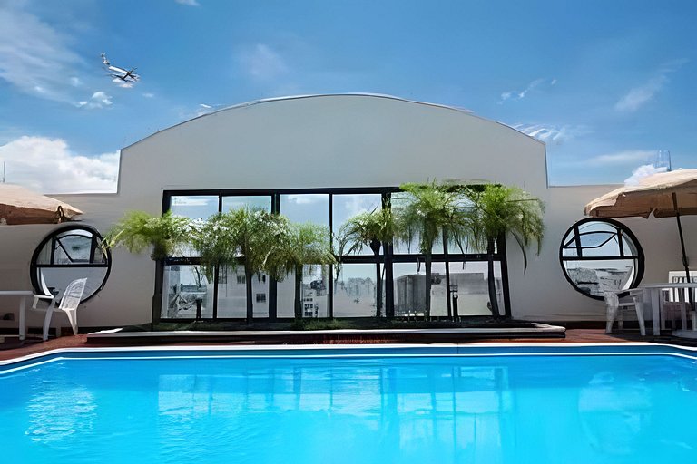 Flat em Moema - Limpeza Diária & Estacionamento