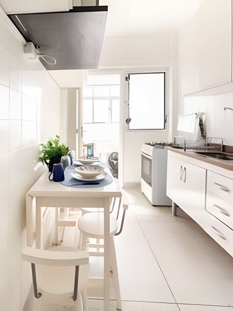 Vista para o Mar & Pé na Areia