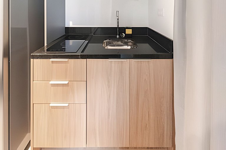 Studio Próx. Metrô c/ Academia, Rooftop e Laundry