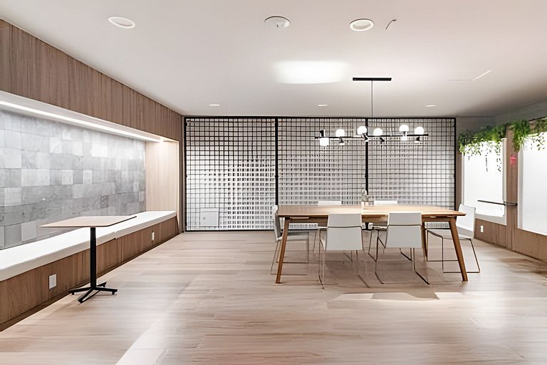 Studio Próx. Metrô c/ Academia, Rooftop e Laundry