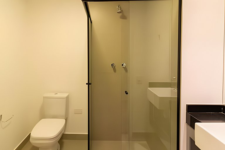 Studio Próx. Metrô c/ Academia, Rooftop e Laundry