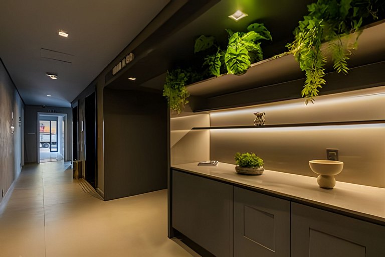 Studio Prox. Metrô c/ Gym, Coworking e Laundry