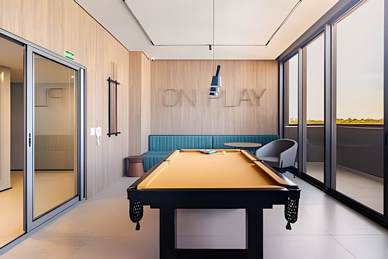 Metrô • Academia Fantástica • Coworking • Laundry