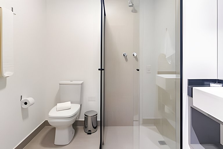 Studio Completo ao lado do • Metrô Brooklin •