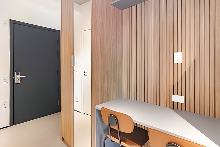 Studio Completo ao lado do • Metrô Brooklin •