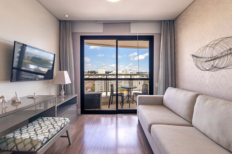 Flat em Moema - Estacionamento & Limpeza Diária