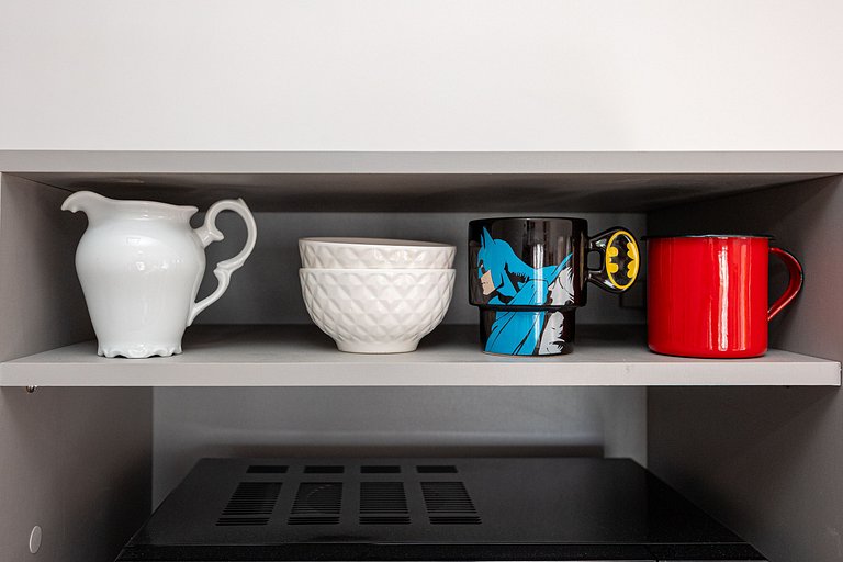 2 Quartos • AC • Academia • Coworking • Lavanderia