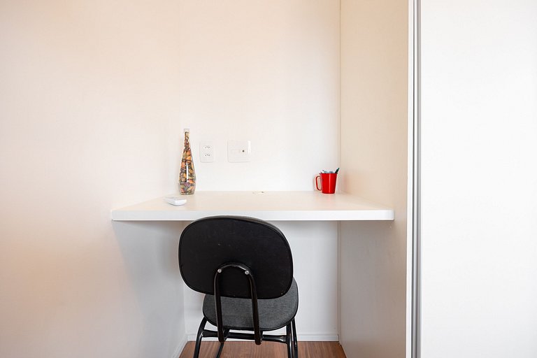 2 Quartos • AC • Academia • Coworking • Lavanderia