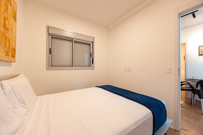 2 Quartos • AC • Academia • Coworking • Lavanderia