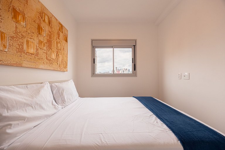 2 Quartos • AC • Academia • Coworking • Lavanderia