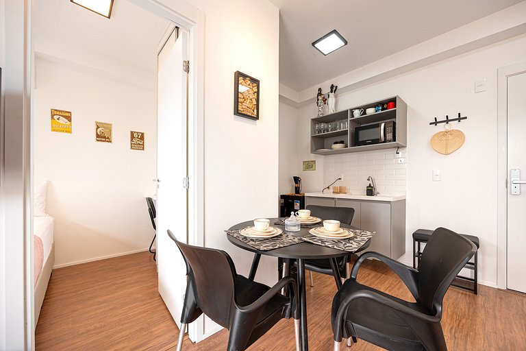 2 Quartos • AC • Academia • Coworking • Lavanderia