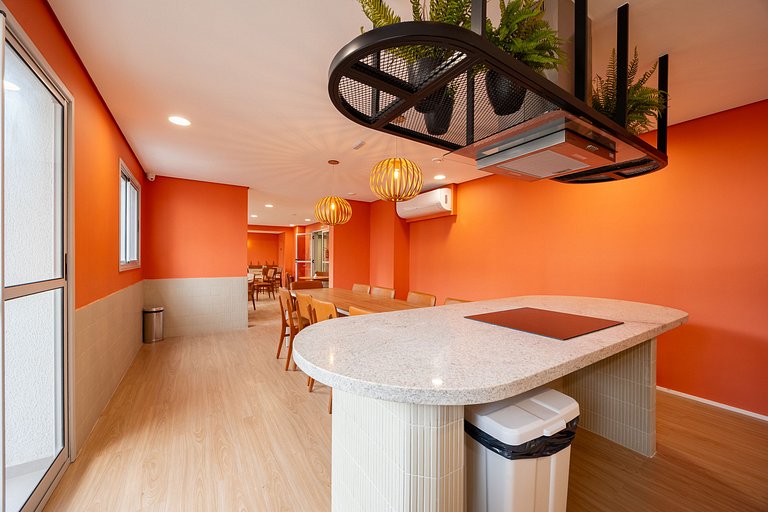 2 Quartos • AC • Academia • Coworking • Lavanderia