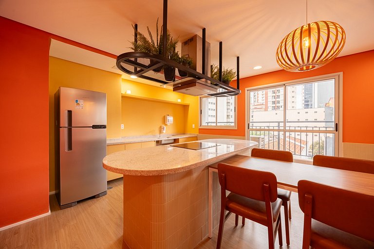 2 Quartos • AC • Academia • Coworking • Lavanderia