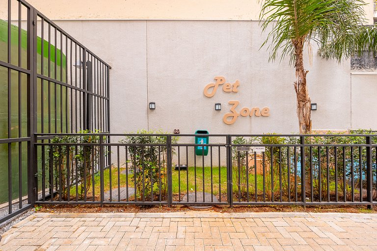 2 Quartos • AC • Academia • Coworking • Lavanderia