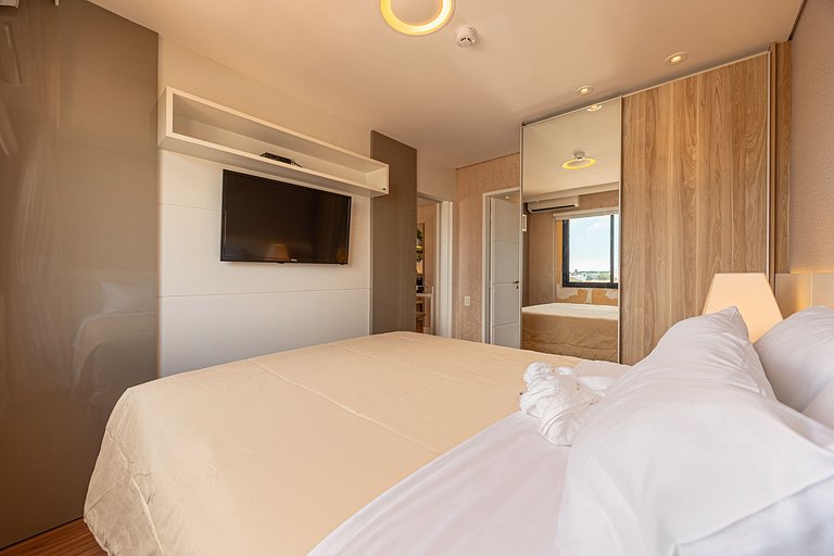 Flat em Moema - Estacionamento & Limpeza Diária