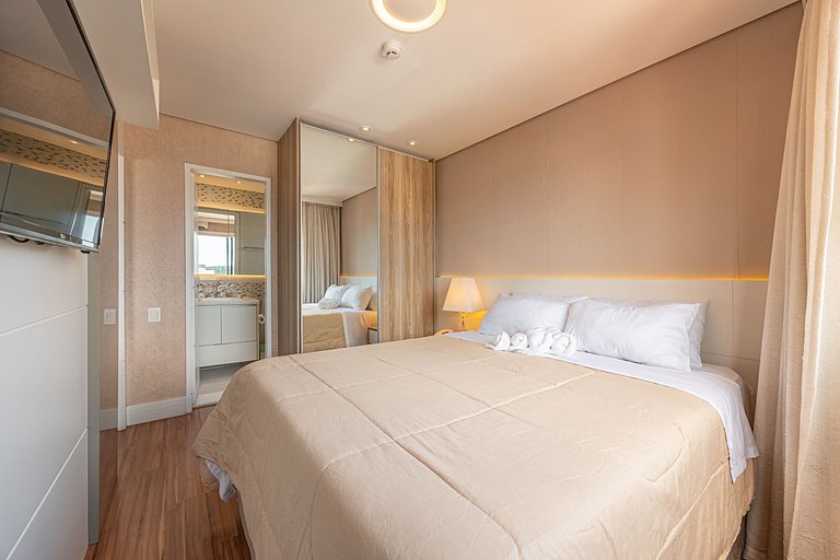 Flat em Moema - Estacionamento & Limpeza Diária