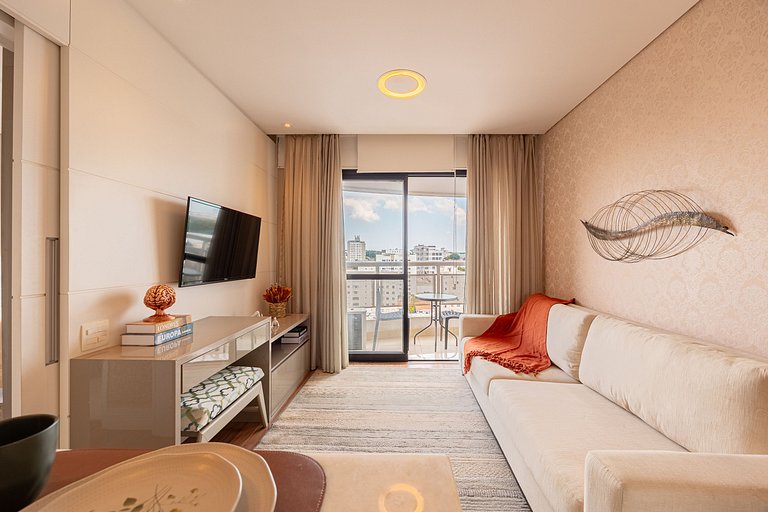 Flat em Moema - Estacionamento & Limpeza Diária