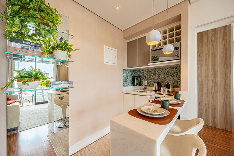 Flat em Moema - Estacionamento & Limpeza Diária