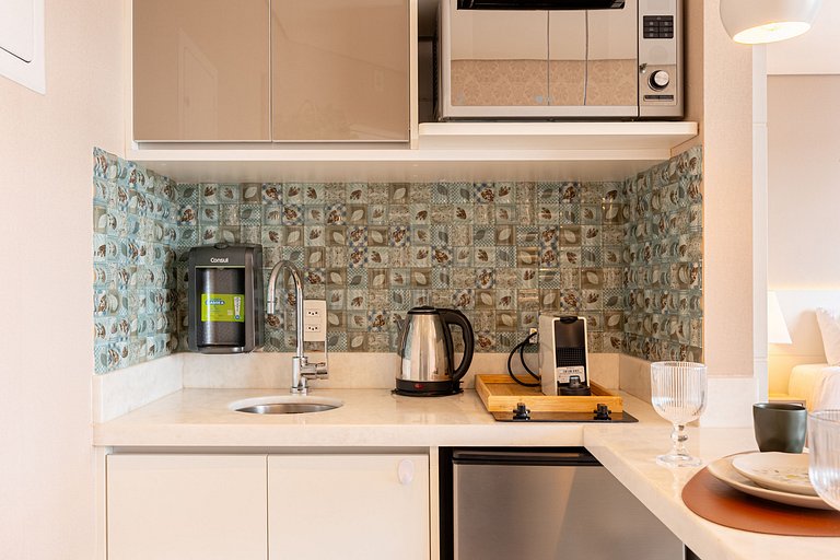 Flat em Moema - Estacionamento & Limpeza Diária