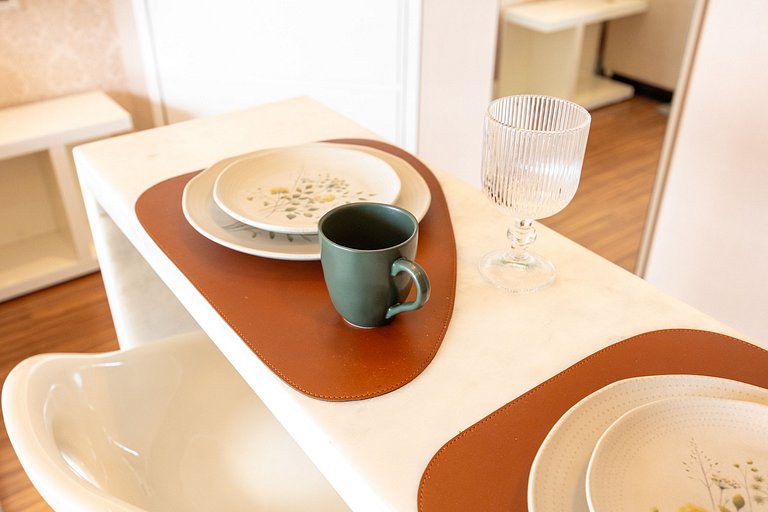 Flat em Moema - Estacionamento & Limpeza Diária