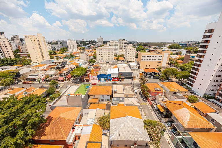 Flat em Moema - Estacionamento & Limpeza Diária