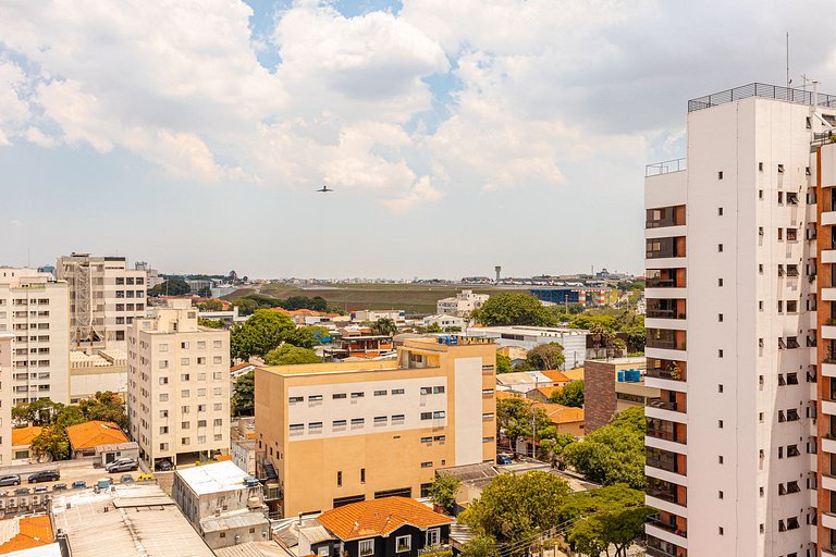Flat em Moema - Estacionamento & Limpeza Diária